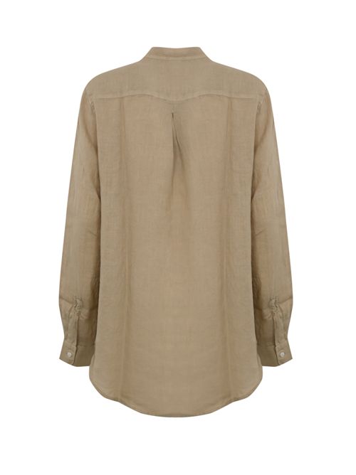 Camicia in lino beige FAY | NCWA150570T VTWC212